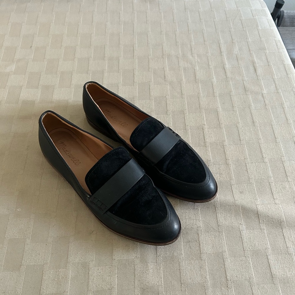 Madewell Leather & Suede Alex Loafers - Picture 3 of 14